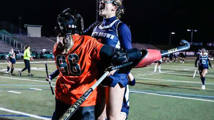 Results of the 2025 RIIL Field Hockey State Tournament semifinals on Tuesday