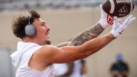 Indiana football's All-American LB Aiden Fisher exits game against UCLA
