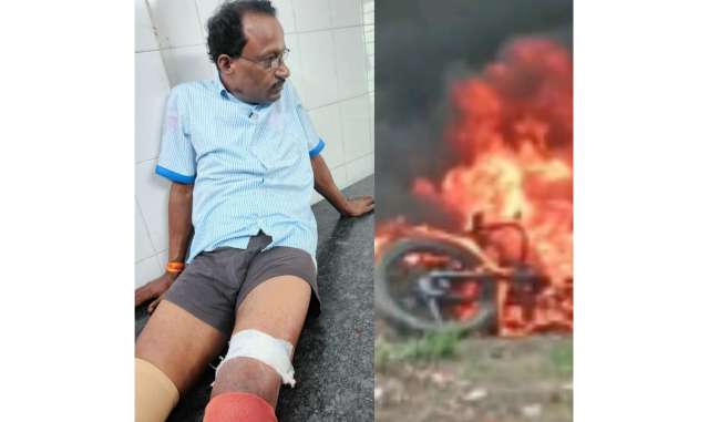 Youth Attacked Over Loan Dispute, Bike Set Ablaze in Balasore