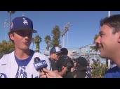 Fans back at Dodger Stadium after 18-inning World Series classic