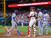 SDLN de MLB: Dodgers de Los Ángeles sorprendieron a los Filis de Filadelfia en el primero