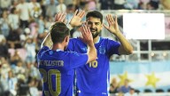 Sin equivalencias, Argentina jugó al trote, vapuleó a Puerto Rico y debutó un exNewell's