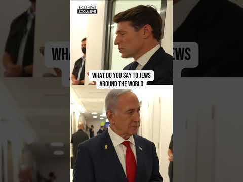 Netanyahu's message to Jewish people about the rise of antisemitism #shorts