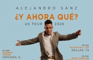 Alejandro Sanz anuncia 13 conciertos en Estados Unidos dentro de su gira ¿Y ahora qué?