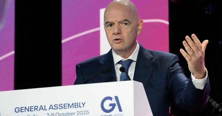 FIFA president Infantino calls on protesters to keep calm at Israel's soccer games amid peace talks