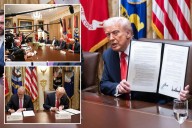 Trump tears into Australian ambassador who badmouthed him while signing rare