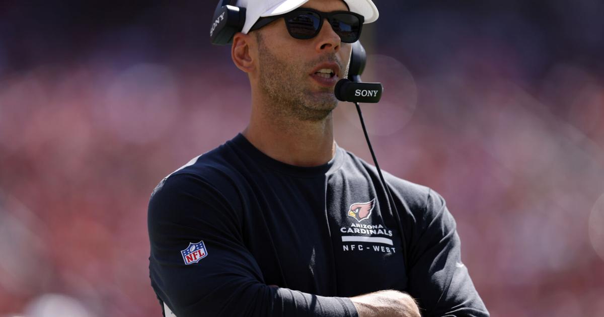 Cardinals coach Jonathan Gannon fined $100K for sideline incident with player, AP sources say