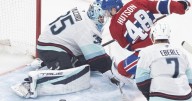 Caufield scores in OT as Canadiens rally to clip Kraken 5