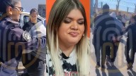 Cabizbaja y escoltada: el impactante video de Morena Rial ingresando al penal de Magdalena
