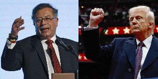 Tensiones al límite entre EU y Colombia tras fuertes acusaciones de Trump a Petro