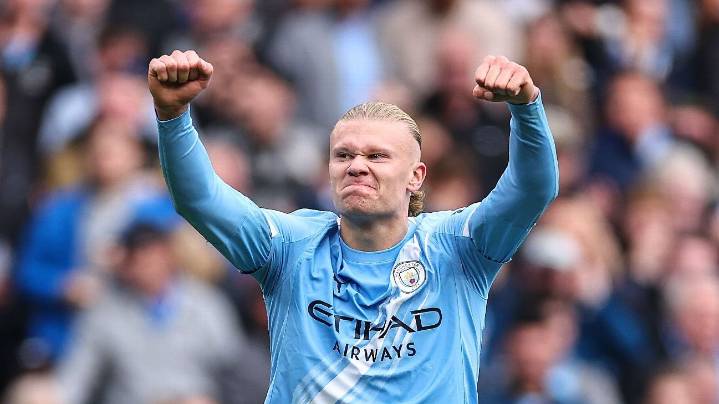 Haaland shows in Man City win why he's the best striker right now
