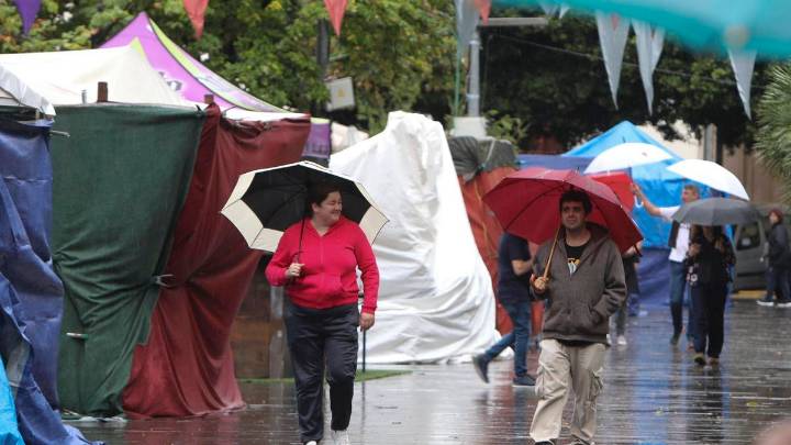 Se eleva a alerta naranja el riesgo de precipitaciones en Sagunt