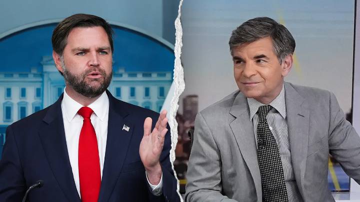 JD Vance clashes with ABC's Stephanopoulos over Tom Homan bribe claims