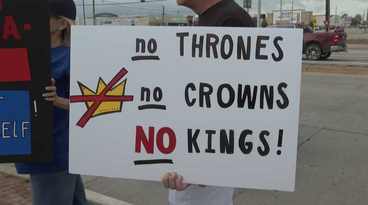 'I want my voice heard': Tulsans protest for No Kings Day