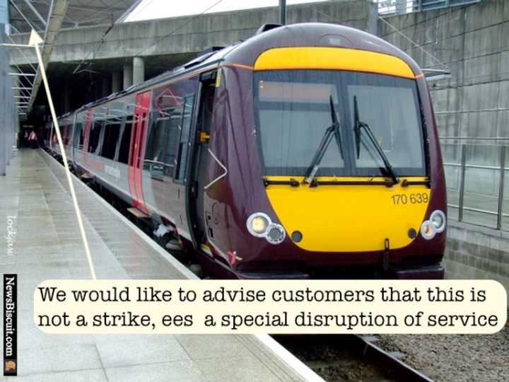 Crosscountry trains will be running on Saturday ... sort of