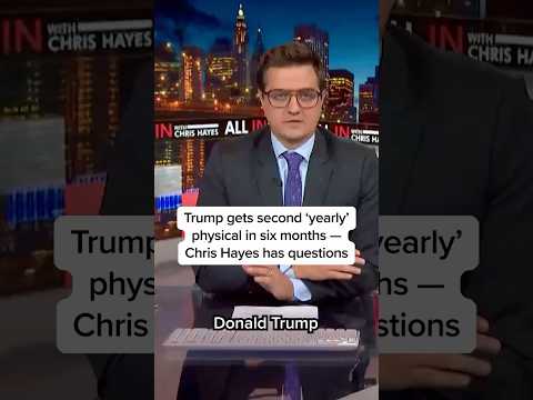 Trump gets second 'yearly' physical in six months-