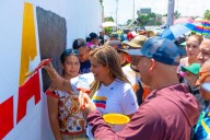 Pueblo de Caroní se unió a la pinta de murales por “Venezuela territorio de paz”