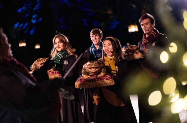 Universal Studios Hollywood decks the halls in Who-ville, Hogsmeade and the Mushroom Kingdom