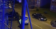 Police dog unit vehicle caught up in early morning crash with car