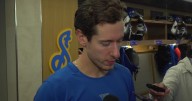 Blues 'had a good, full 60-minute game' vs. Stars, Jordan Binnington says