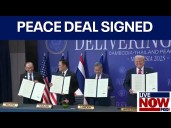 Trump oversees signing of Thai-Cambodia peace deal