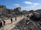 Acuerdo de paz en Gaza: Israel mató tres personas que cruzaron la "línea amarilla" que delimita el alto al fuego
