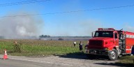Firefighters respond to field fire on Hwy. 74 in Cape Girardeau Co.