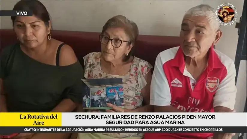 El conmovedor testimonio de la madre de Renzo Palacios, vocalista de Agua Marina, tras atentado