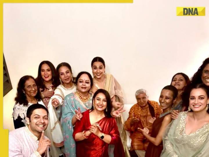 Shabana Azmi, Javed Akhtar host Diwali bash for 'pyara gang'