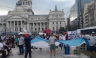 56 días de lucha: Despedidos de Ilva marcharon al Congreso