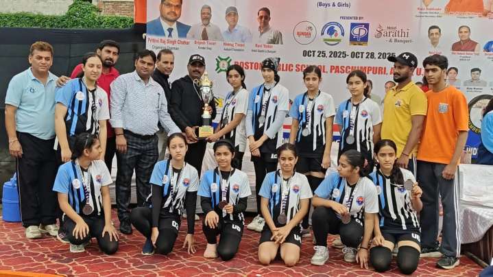 J&K girls win Bronze at 18th Roll Ball National Championship