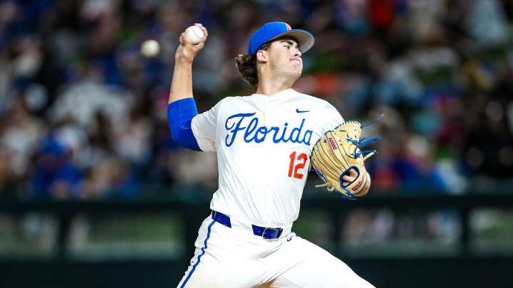 Florida's Liam Peterson touches 98, tests two-seamer in fall scrimmages