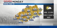 WYMT Evening Forecast | Pleasant Fall temps and dry skies to start our work week