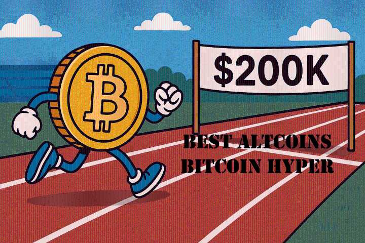 Best Altcoins like $HYPER to Explode as $200K Bitcoin Prediction Fuels Market