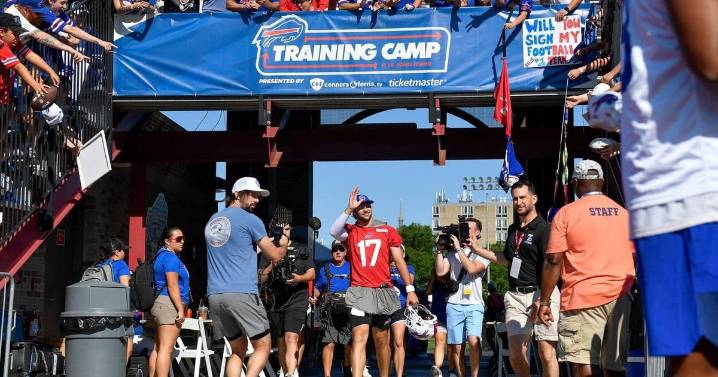 Buffalo Bills reach 3-year extension to continue holding training camp at St. John Fisher University