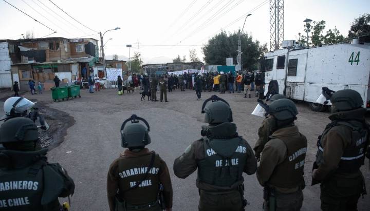 En medio de amenazas de atentados y resistencia, autoridades dan inicio al desalojo de la toma Dignidad en La Florida