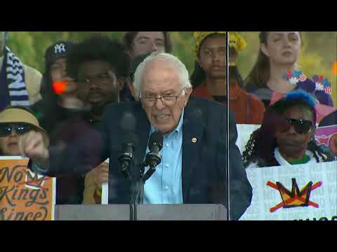 FULL: Sen. Bernie Sanders' 'No Kings' rally speech