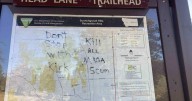 Public asked to help find who vandalized Helena-area trailhead signs with 'disturbing' messages