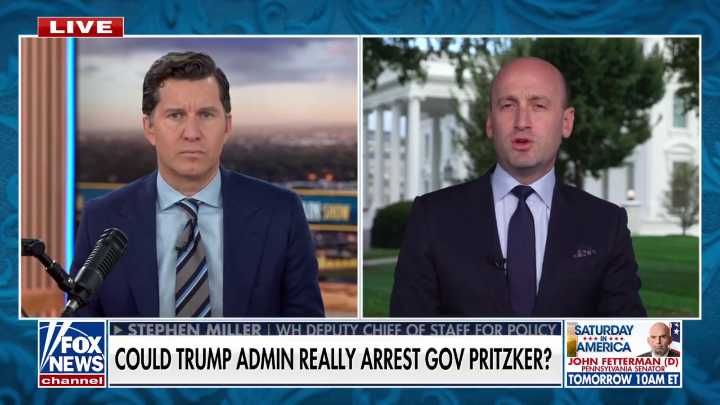PeeWee Goebbels Threatens To Arrest Pritzker For 'Seditious Conspiracy'