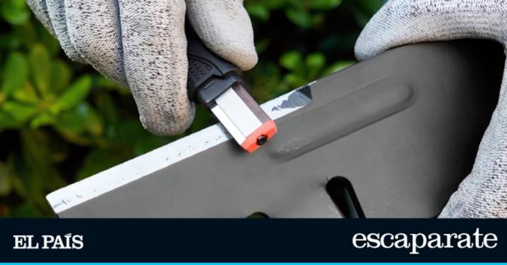 Pon a punto las herramientas del jardín con la afiladora de tamaño bolsillo y top ventas en Amazon (por menos de 12 euros)