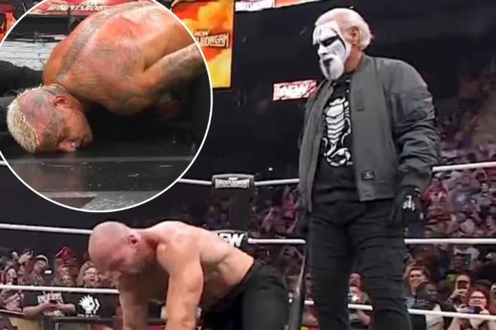 AEW WrestleDream results, grades: Sting surprise helps pull up  uneven card