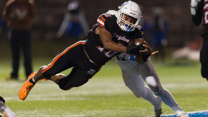 Fuscaldo’s two TDs, two defensive stops lift Dayton past Spotswood
