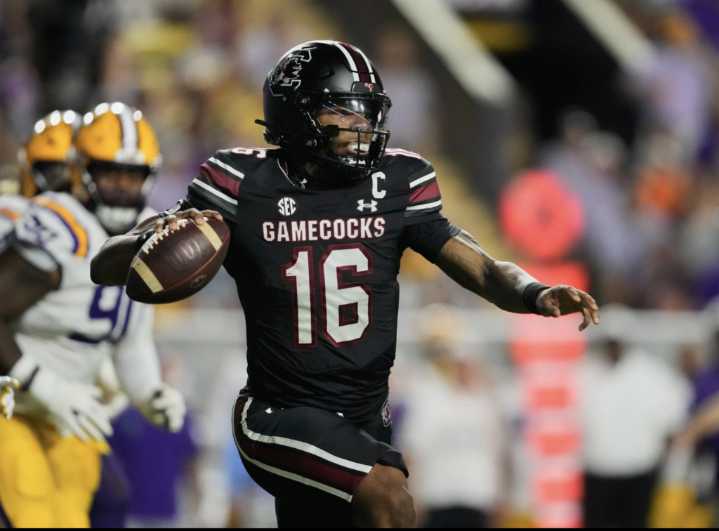 Nussmeier and No. 11 LSU overcome mistakes to beat South Carolina 20