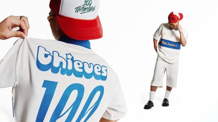 100 Thieves and Pokémon Unite for a Bold Streetwear Collection