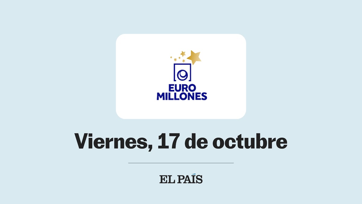 Euromillones: comprobar sorteo del viernes 17 de octubre