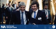 Milei celebró el auxilio de EEUU y reiteró que Luis Caputo es “el mejor ministro de Economía de la historia"