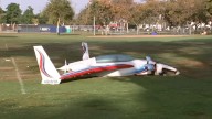 Small plane hit deaf woman when it crashed on CA soccer field