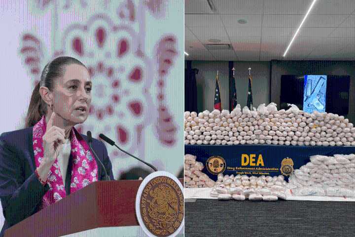 México no colaboró con operativos de la DEA contra el CJNG, confirma  Sheinbaum