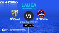 Horario y dónde ver y escuchar el Málaga