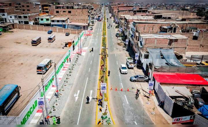 La renovada avenida de 1.8 kilómetros que conecta dos distritos de Lima Sur: obra supera el millón de soles